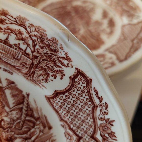 Fair Winds by Alfred Meakin Bread and Butter Plates 6 Piece Set  2909 - Picture 10 of 10